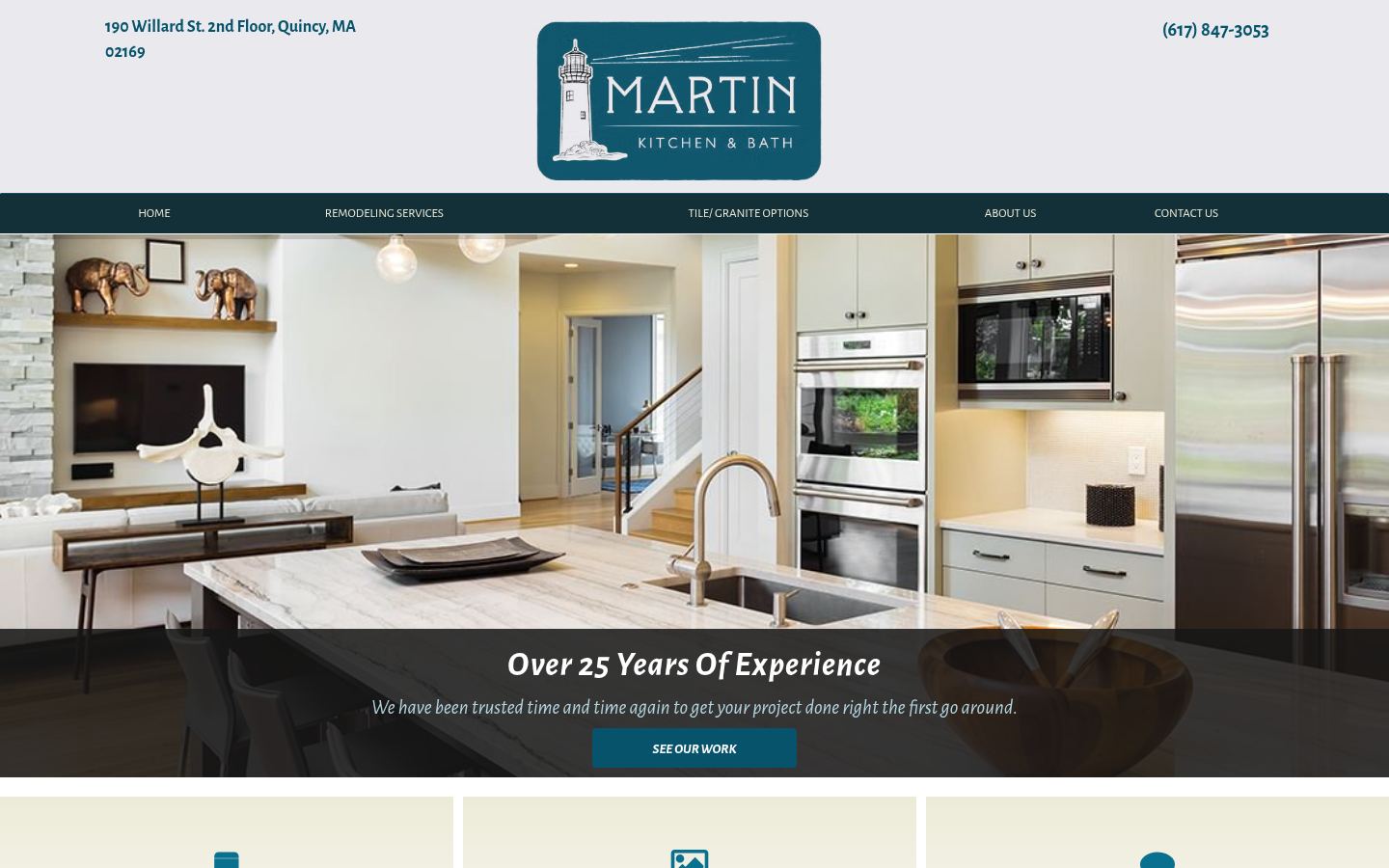 Martin Kitchen and Bath &middot; HOMEPAGE_SCREENSHOT
