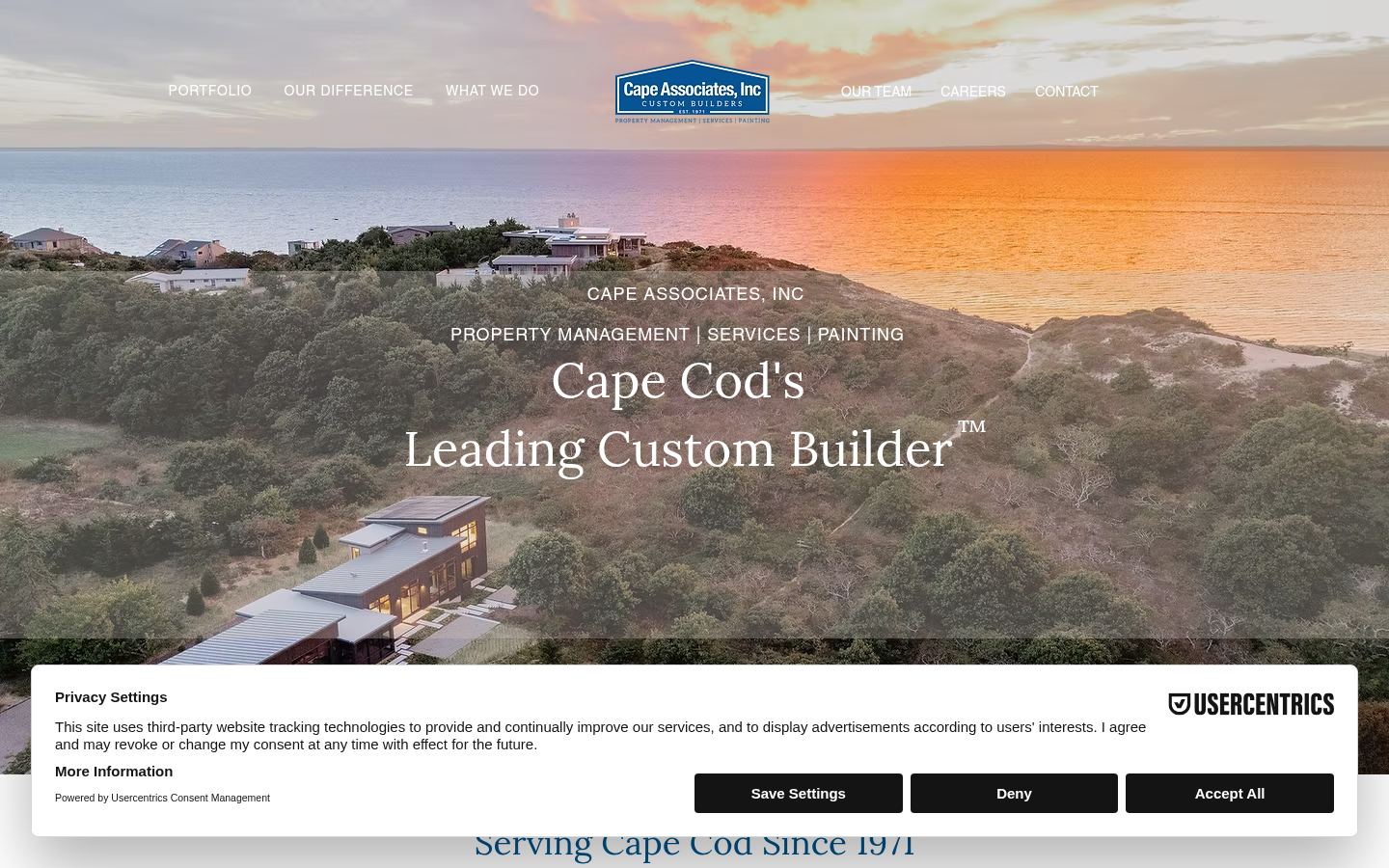 Cape Associates &middot; HOMEPAGE_SCREENSHOT