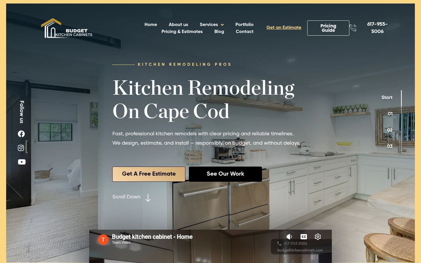 Budget Kitchen Cabinets &middot; HOMEPAGE_SCREENSHOT
