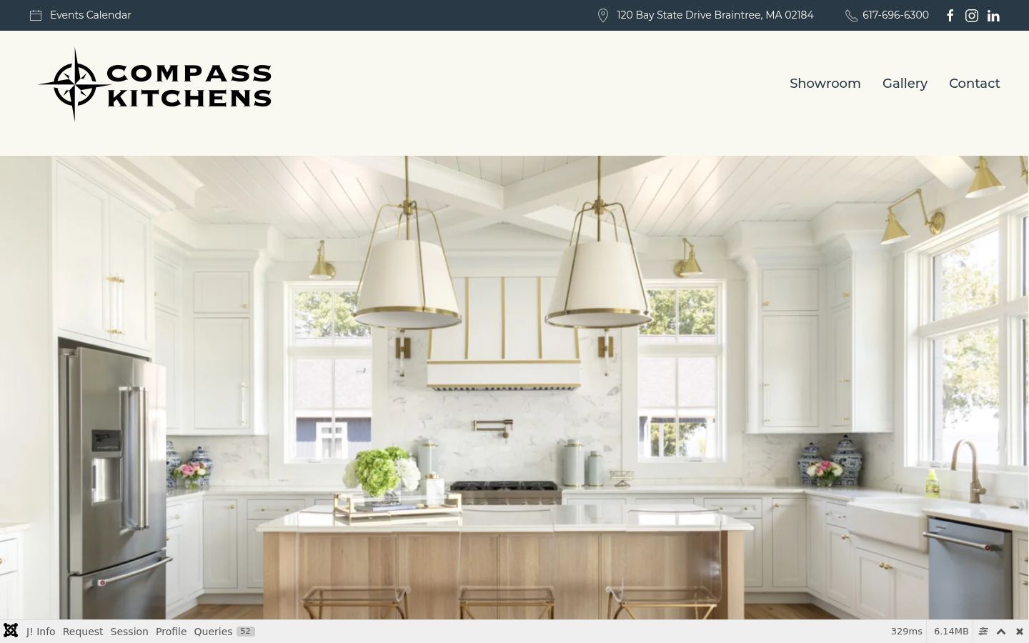 Compass Kitchen Designs · HOMEPAGE_SCREENSHOT