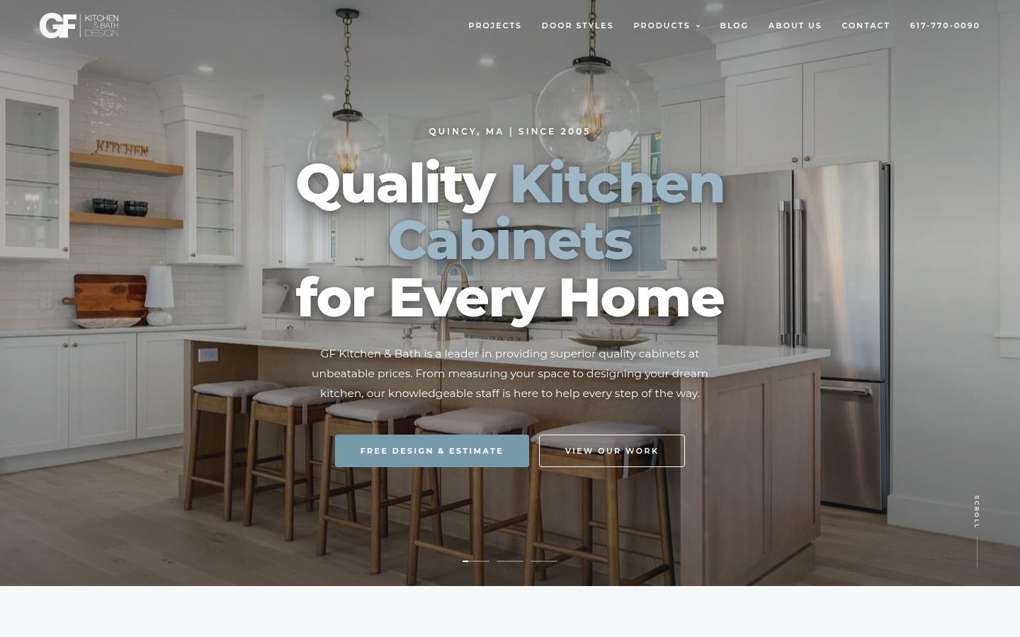 GF Kitchen & Bath &middot; HOMEPAGE_SCREENSHOT