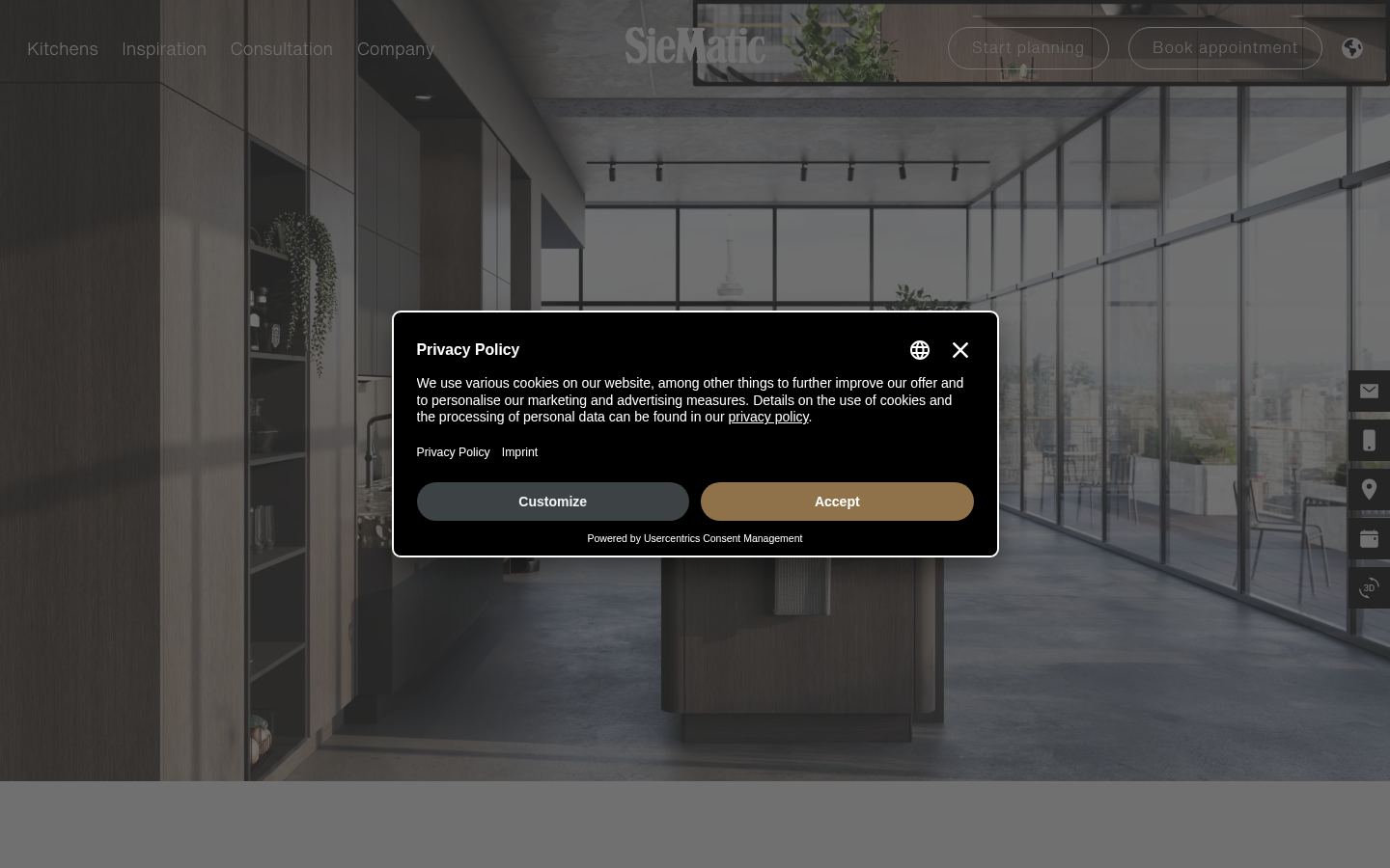 SieMatic Boston &middot; HOMEPAGE_SCREENSHOT