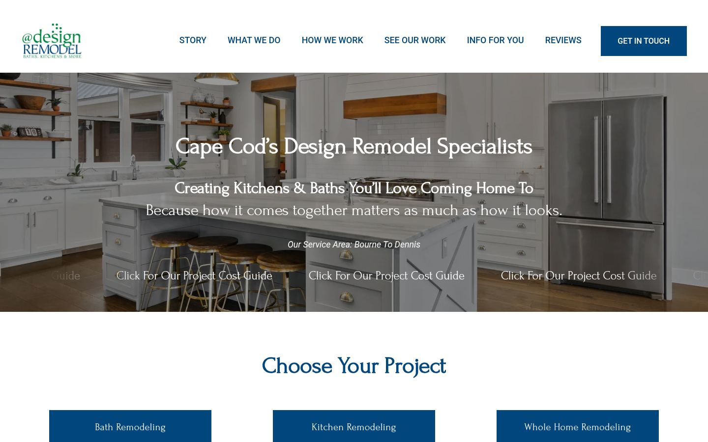 At Design Remodel &middot; HOMEPAGE_SCREENSHOT