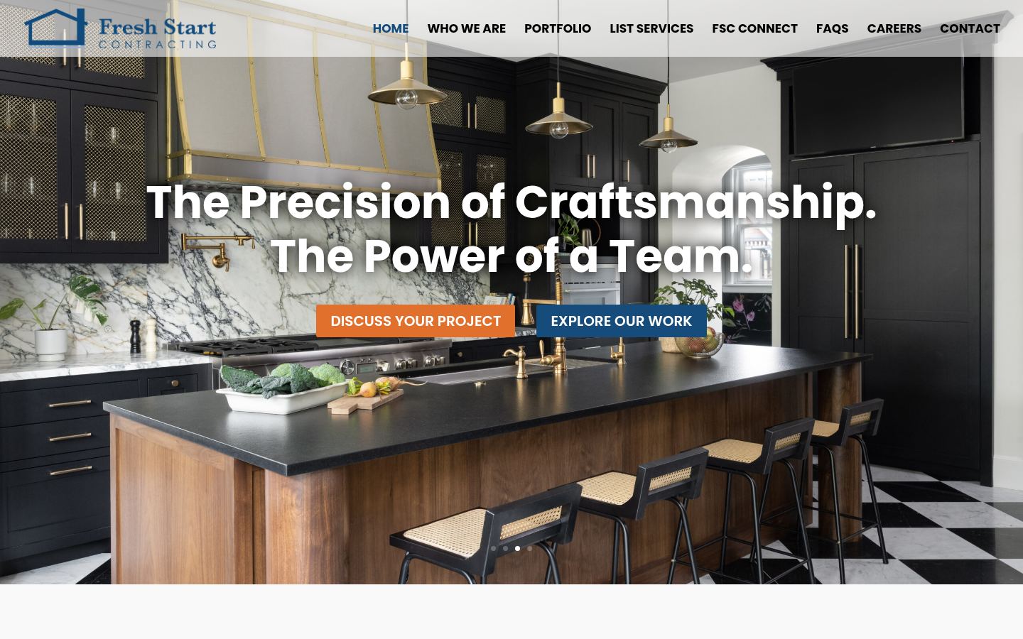 Fresh Start Contracting Corp &middot; HOMEPAGE_SCREENSHOT
