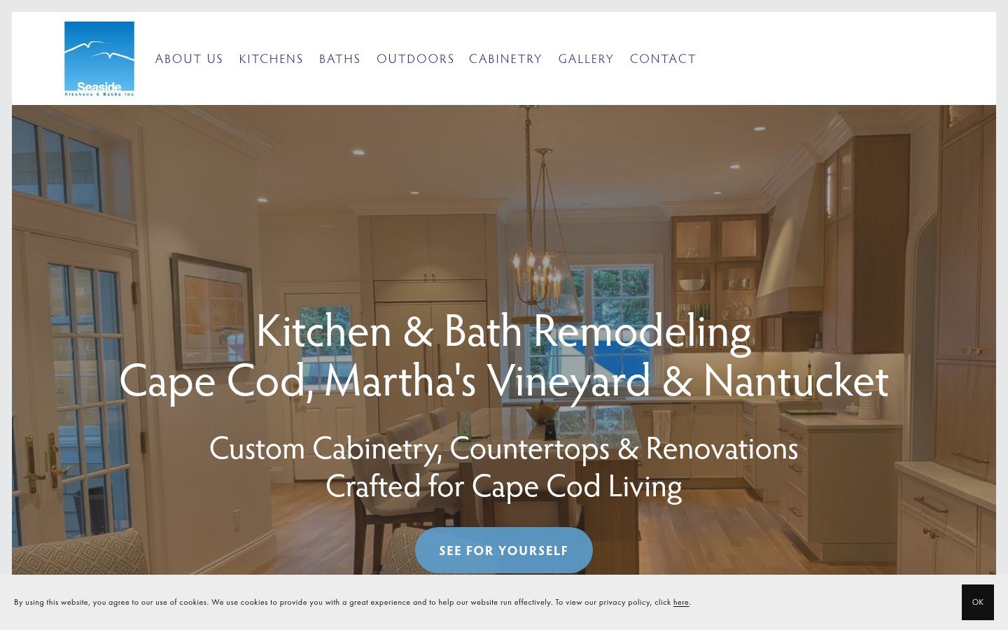 Seaside Kitchens & Baths, Inc. &middot; HOMEPAGE_SCREENSHOT