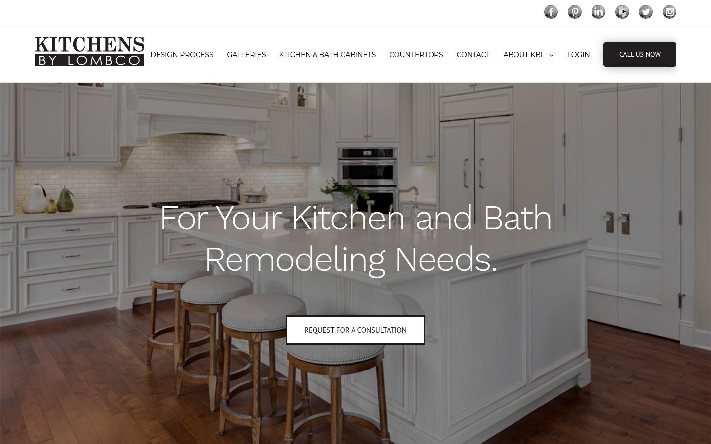 Kitchens by Lombco &middot; HOMEPAGE_SCREENSHOT