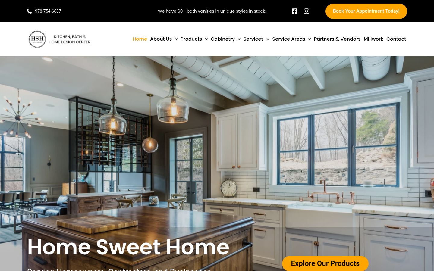 HSH Design &middot; HOMEPAGE_SCREENSHOT