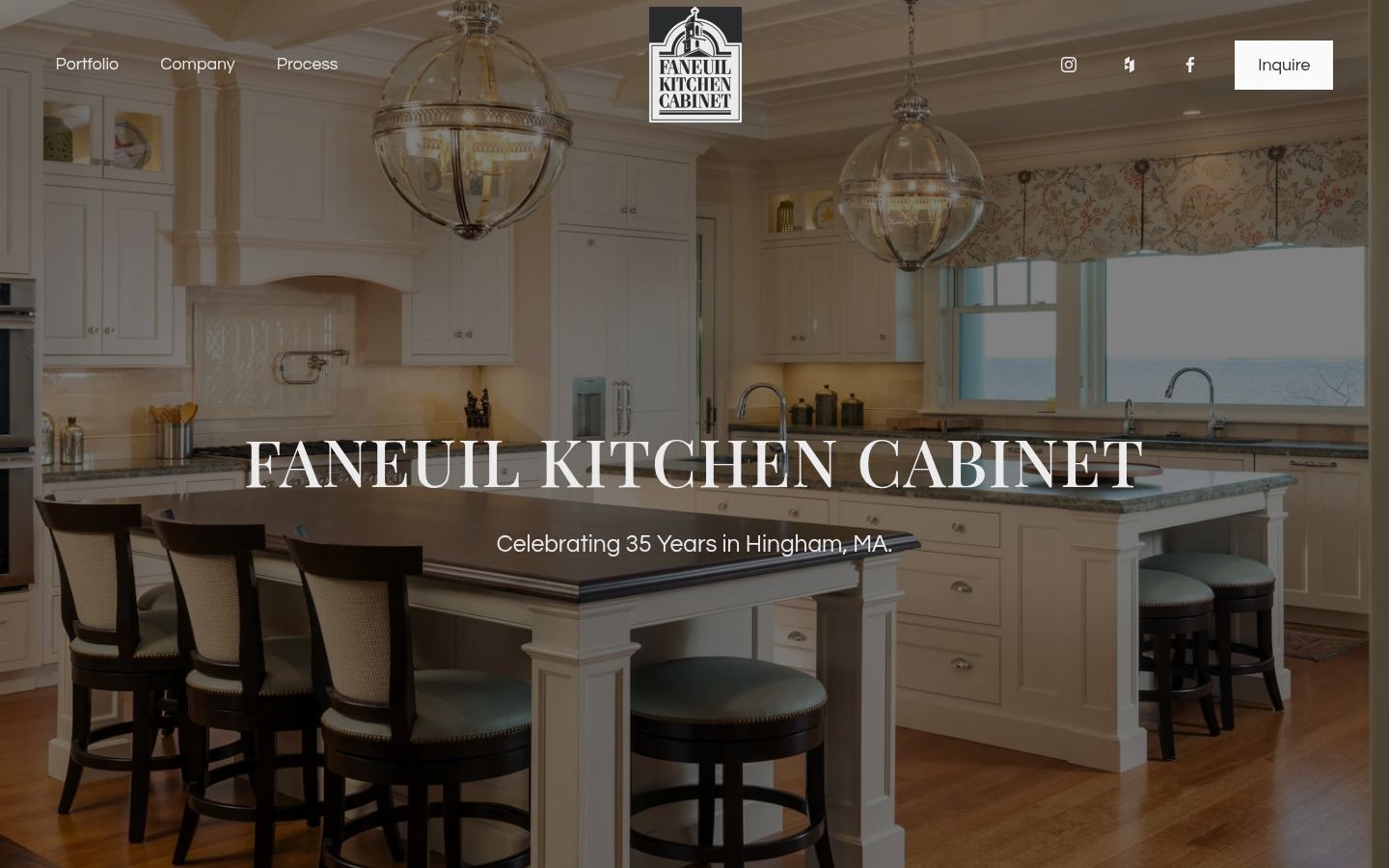 Faneuil Kitchen Cabinet &middot; HOMEPAGE_SCREENSHOT