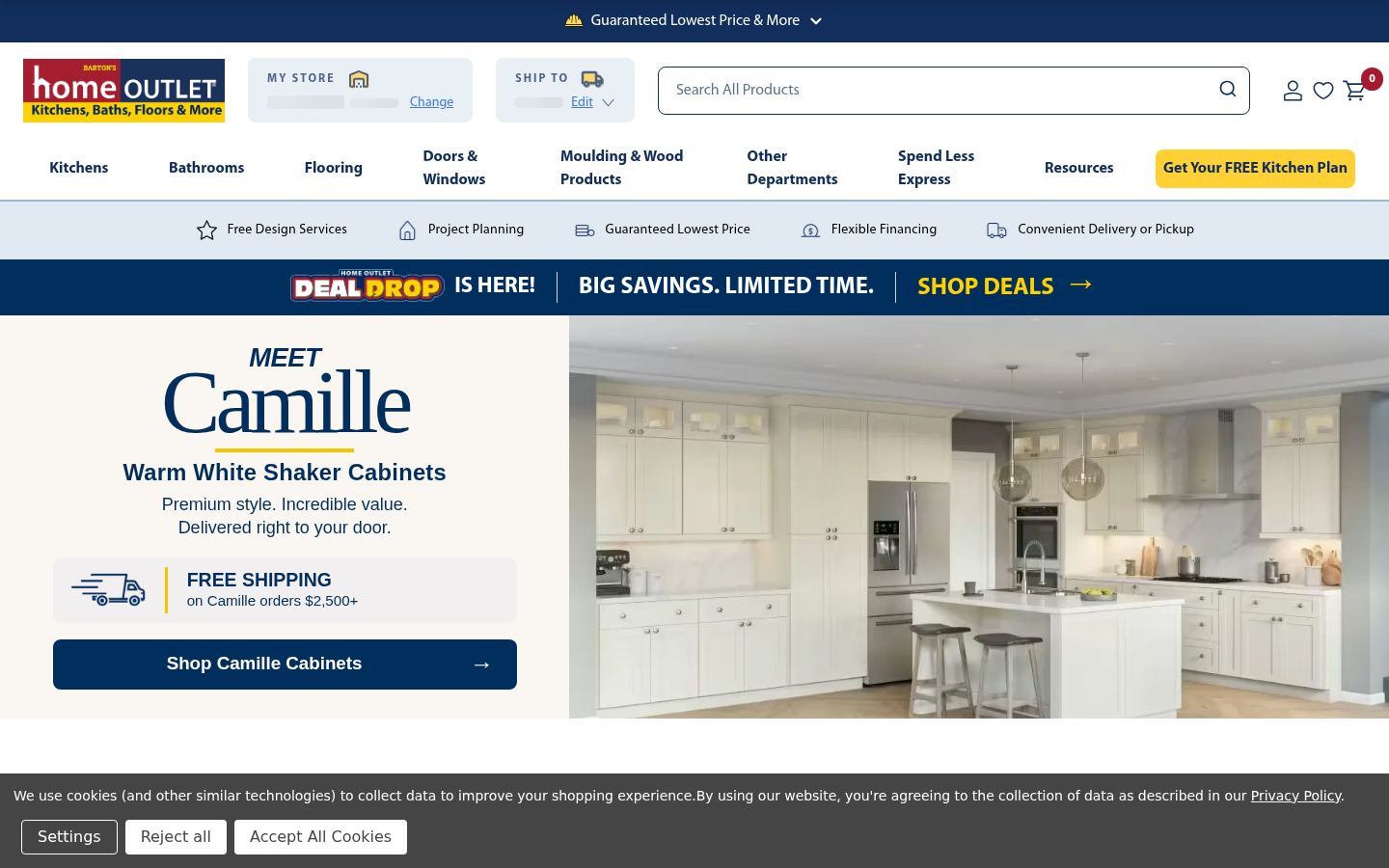 E.C. Barton / Home Outlet Malden &middot; HOMEPAGE_SCREENSHOT
