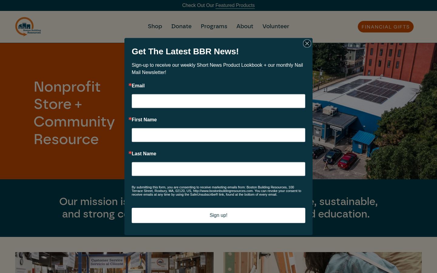 Boston Building Resources &middot; HOMEPAGE_SCREENSHOT