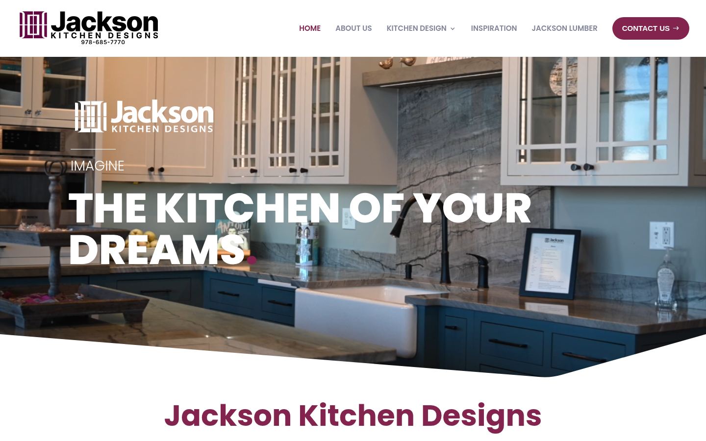 Jackson Kitchen Designs &middot; HOMEPAGE_SCREENSHOT