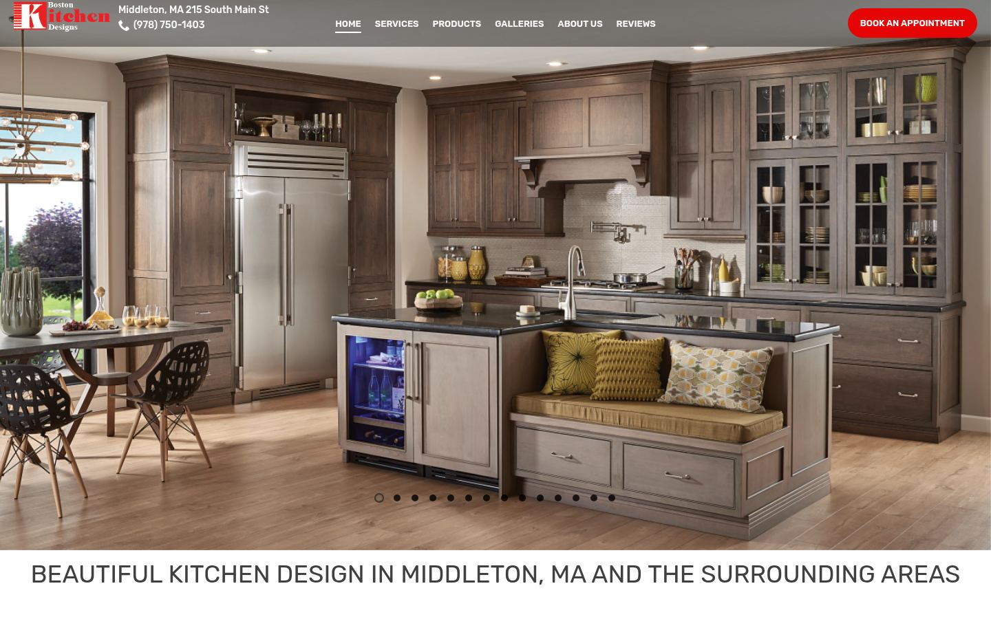 Boston Kitchen Design &middot; HOMEPAGE_SCREENSHOT