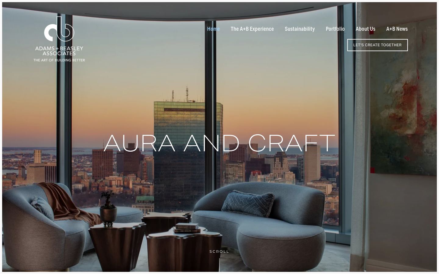 Adams + Beasley Associates &middot; HOMEPAGE_SCREENSHOT