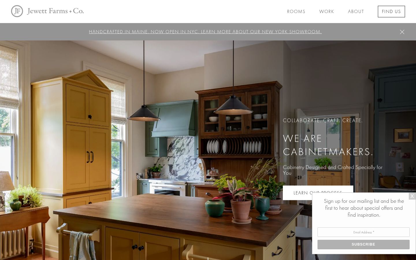 Jewett Farms + Co. &middot; HOMEPAGE_SCREENSHOT